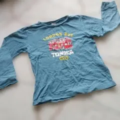 petit main TOMICA ロンドンバス 長袖Tシャツ 120cmのサムネイル