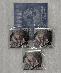 刀剣乱舞 トレーディングバッジコレクション スクエア缶バッジ 鶴丸国永