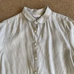 YARRA リトアニアリネンブラウス オローネ 休日と詩 オオカミとフクロウ好き