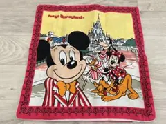 ディズニーランド　クッションカバー　レア　レトロ