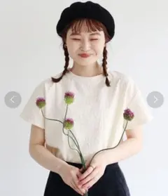 小ドットパイルJQ　Tシャツ アトリエドゥサボンのサムネイル