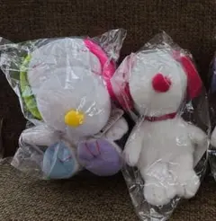 スヌーピー　マスコット２個セット