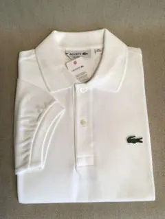 LACOSTE L1212 ラコステ　廃盤サイズXXS 日本製　ホワイト　新品