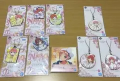 五等分の花嫁 一番くじ ラバスト、キャンバスボード セット