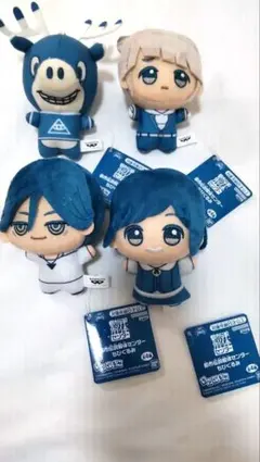 SAMURAI BLUEのぬいぐるみ サムライブルー ガチャ JFA クオリア - メルカリ