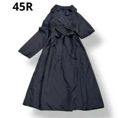 現行タグ✨洗える45R バックギャザートレンチコート 240ナイロンのコート