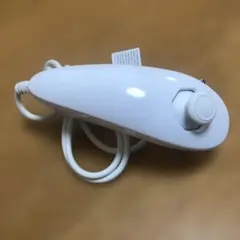 【匿名　送料無料】417-39家庭用ゲーム機　任天堂Wiiヌンチャク　ホワイト