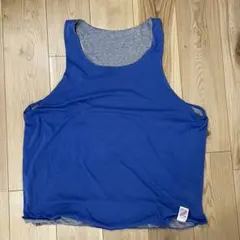 h*6様 90s JERZEES タンクトップ 無地 リバーシブルのサムネイル