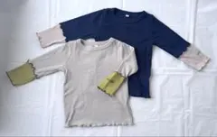 マーキーズ長袖カットソー 2枚セット 90cm