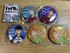 ハイキュー 思い出シャイニー缶バッジ
