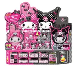 マイメロディ　クロミ　ハッピーくじ　缶バッジセット