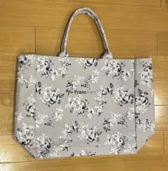 Francfranc 花柄トートバッグ 大容量