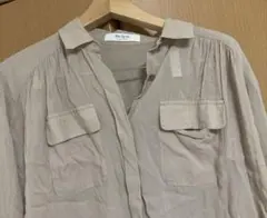 Cotton-blend Voile Sheer Shirt Sのサムネイル