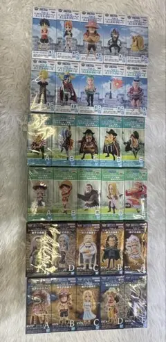ワンピースワールドコレクタブルフィギュアセット
