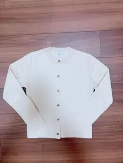 IÉNA イエナ　アイボリー 白　長袖　カーディガン　春夏秋冬