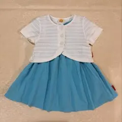 No.587 ムージョンジョン ワンピース ボレロ付き！ 100cm