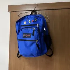 円堂守着用　JANSPORT　24Ｌ　バックパック　リュック　青　差し色　同型 円堂守さん着用 JANSPORTバックパック リュック 希少カラー青 円