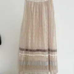 マーキュリーデュオ　プリーツレーススカート