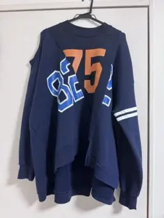 etsinta リメイクオープンショルダースウェット