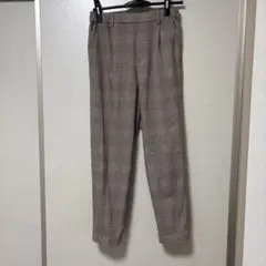 LEPSIM ハタラク7DAYSチェックテーパードパンツ