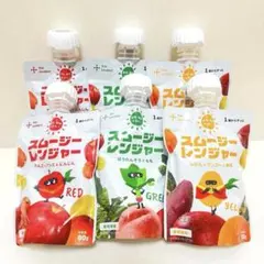 the kindest スムージーレンジャー3種80g×6個セット 1歳から