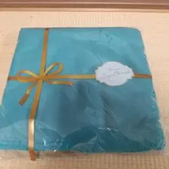 ウォームラージブランケット 90x60cm ターコイズブルー