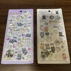 まんまるネコMIX POCHA-ANIシール 2枚セットのサムネイル