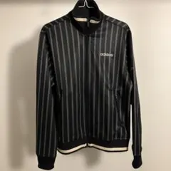 adidas ストライプ ジップアップジャケット　M