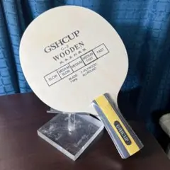 卓球 ラケット 7枚木 中国式ペン　中ペン　CS GSHCUP ピンポン