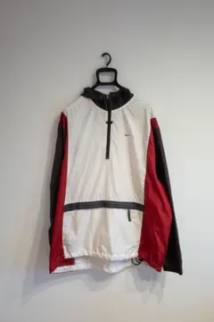 NIKE アノラックパーカーナイロンジャケット 90s 白タグ　XL