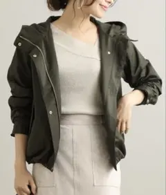 VIS 【撥水加工】ライナーつきマウンテンパーカー／ビス　　カーキ