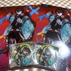 にじさんじ 三枝明那stunmode　 クリアファイル・缶バッジセット