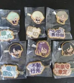 【新品未使用】刀剣乱舞 んまほっぺ E賞 ヘアクリップ ６種コンプリートセット