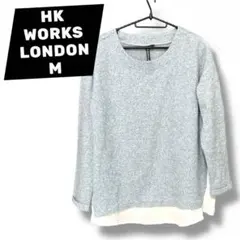 HK WORKS LONDON Mサイズ 長袖ニット トップス エイチケーグレーのサムネイル