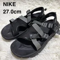 【NIKE 】ONEONTA SANDAL 27.0ブラックストラップサンダル