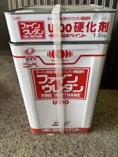 ☆①ファインフッソ 白 弱溶剤2液形フッ素樹脂 未使用品 日本ペイント 
