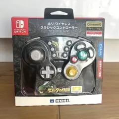 【新品未使用】ホリ ワイヤレスクラシックコントローラー ゼルダの伝説
