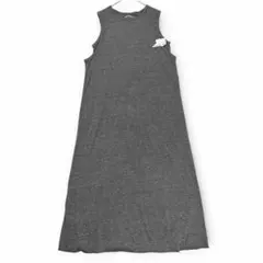 新品タグ付 ジェラートピケ レイヤード カットソーワンピース 重ね着 マキシ丈