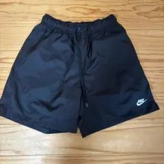NIKE クラブ ウーブン ショートパンツ Sサイズ 黒 ナイロン ハーフ 水陸