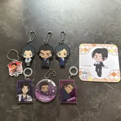 名探偵コナン　長野県警 ラバーストラップ　アクリルキーホルダー