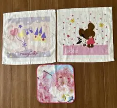 くまのがっこう　ジャッキー　その他　ハンドタオル　3枚セット
