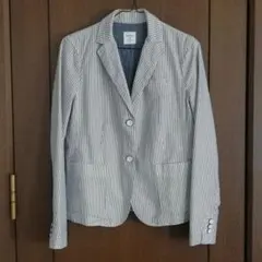 GAP デニムカラーストライプ　テイラードのサムネイル