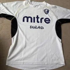 mitre ENGLAND プラクティスシャツ ホワイト Mサイズのサムネイル