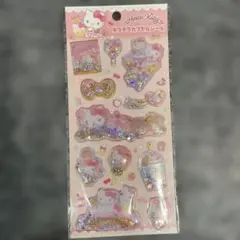 キラキラカプセルシール　ハローキティ