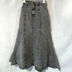 RETRO GIRL レースアップデニムマーメイドスカート