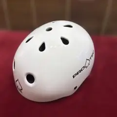 PRO-TEC プロテック スケートボード　ヘルメット ホワイト Mサイズ