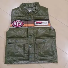 Hysteric Mini ダウンベスト 90cm オリーブグリーン