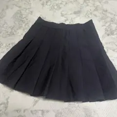 グレイル　ネイビー プリーツミニスカート　キュロット　S