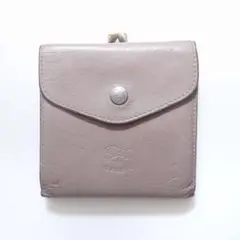 【値下げ！】 IL BISONTEのレザー製　2つ折り財布