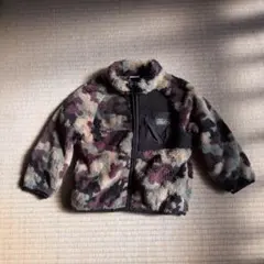 迷彩柄 フリースジャケット １１０　ブリーズ